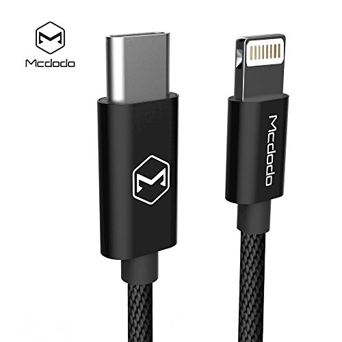Mcdodo USB Typ C (USB 3.1 / Thunderbolt 3) Lightning Ladekabel / Datenkabel für iPhone, iPad - 5