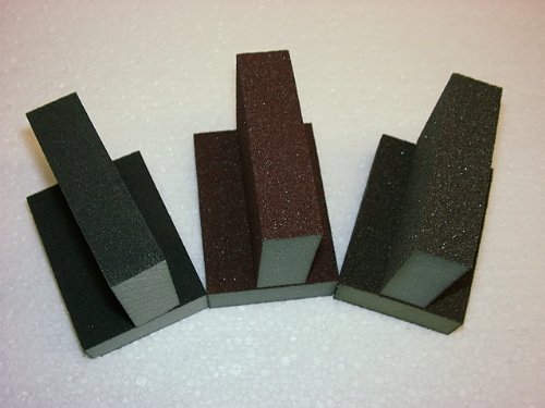 Schleifschwämme-Sortiment 6 Stück