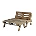 Produktbild Plus 187100-12 Loungemöbel-Set groß, bestehend aus Palettensofa und großem Tisch farbgrundiert treibholz