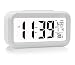 Produktbild Wecker, Digital Wecker mit Datum und Temperatur Display-Snooze und große Display-Smart Nachtlicht (weiße Hintergrundbeleuchtung) - Batterie betrieben Uhr Home and Travel Wecker