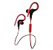 Produktbild Saxonia Bluetooth Kopfhörer In-Ear Stereo Headset Sport Ohrhörer mit Mikrofon Rot