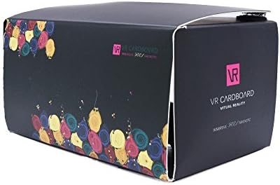 Google Cardboard,Virtual Real Store 3D VR Virtual Reality DIY VR Headset For 3D Movies and Games Compatible with Android &amp; Apple Up to All 3.5-6 Inch Easy Setup Machine