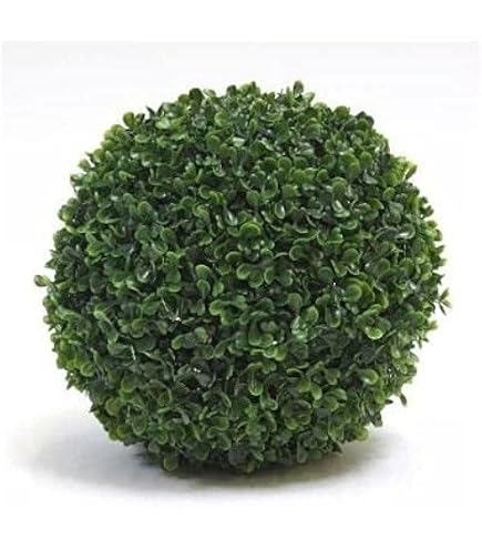 Boules De Buis Artificielles 9 Pouces - Plantes Topiaires Extérieures Résistantes Pour Jardin Et Balcon
