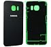 Produktbild Original Samsung Galaxy S6 Edge SM G925F G925 Akku Deckel Akkufachdeckel Batterieabdeckung Rückseite Back Cover mit Klebestreifen Black Schwarz - GH82-09602A