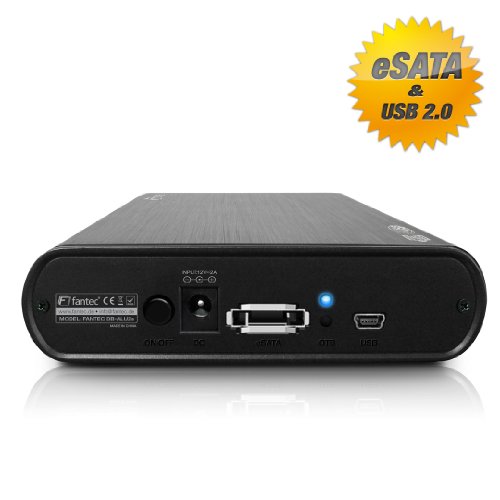 Fantec DB-ALU2e 500GB externe Festplatte (8,9 cm (3,5 Zoll), SATA, USB 2.0) schwarz - 4