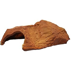 Terrarium/Aquarium Dekoration, Deko Felshöhle 28x14x7 cm, Wels- Reptilienhöhle