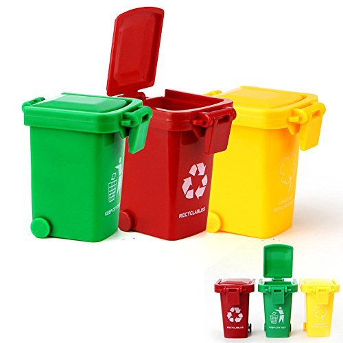 Preisvergleich Produktbild XPGG Garbage Truck Mülltonnen-Set (3 kleine)