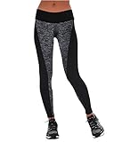 YR.Lover Damen Schlank Lange Active Yoga Running Hosen Workout Leggings Gr. L/XL