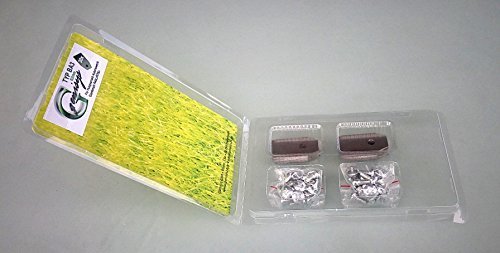 ***60 Messer (0,75mm) & Schrauben für Husqvarna Automower & Gardena R40Li/R70Li in praktischer Aufbewahrungsbox