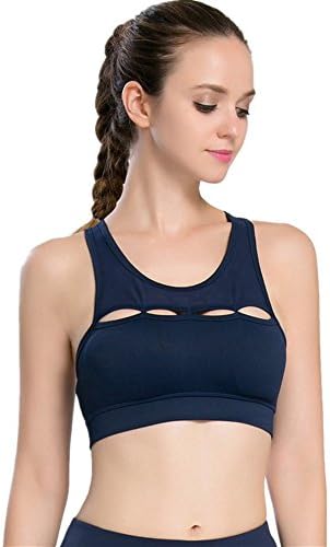 Fitness Bear Women's Sports Bra Yoga Running High-Impact Sexy Beauty Back Cross Starps Women's