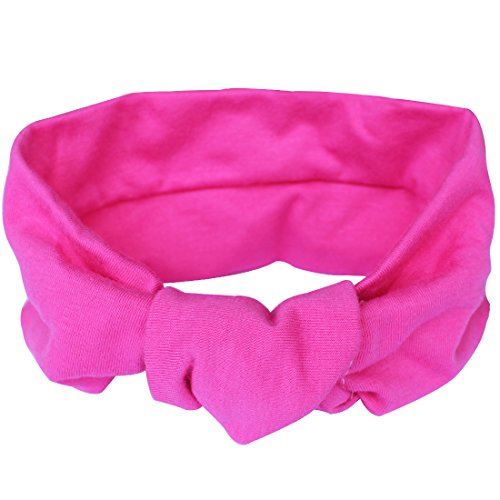 iEFiEL 9 Stück Süßes Baby Mädchen Kinder Prinzessin Stretch Hasenohren Stirnbänder Haarbänder Kopftuch - 3