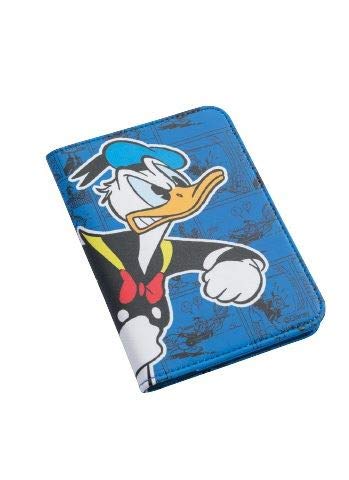 Preisvergleich Produktbild YNC Passport Cover Donald Duck Blue Comics Travel ID Holder