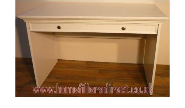 Malham Desk Dresser 1 Drawer In White Amazon Co Uk Kitchen