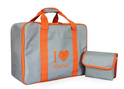 Preisvergleich Produktbild Toyota TA Universal Nähmaschinentasche, grau / orange