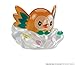 Price comparison product image SA Bandai 2018 Shokugan Pokemon Kimewaza Pokemotion Mini Diorama Figure~722 Mokuroh Bauz Rowlet Brindibou