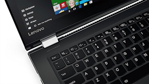 Lenovo Flex 4 - 2-in-1 Laptop Tablet 14 0  Full HD Touchscreen Display  Intel Core i7-7500U  8GB  1TB HDD  AMD Radeon R5 M430  Windows 10   Black 80VD