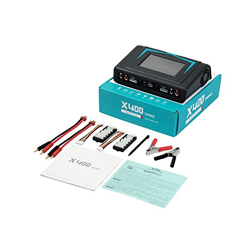 Preisvergleich Produktbild DS24 iMaxRC Touch Ladegerät X400 Twins max. 2x200W 11-18V