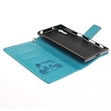 TOCASO-Tasche Luxus Hülle für Sony Xperia XZ F8332 Leder Hülle, Handytasche SchutzHülle Brieftasche Wallet Flip für Sony Xperia XZ F8332, Leder Hülle Mit Muster Glitter Strass Bling Leder Tasche Muster Weich PU SchutzHülle Impressum Blumen Sexy Pattern Süße Tier Flip Toy Wallet Case Tasche Handy Hülle Stand Function Magnet verschluss Etui Schale Credit Card Slots Bookstyle Purse Design Handytasche Leder Hülle Schutz Hüllen mit Schwarz Stylus Stift Pen für Weiblich - #3# - 