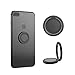 Price comparison product image Owoda Phone Ring Stand Holder Rotating Ring Grip Kickstand Anti Drop Ring 360 Degree for Cellphone Tablet (Black) (Black)