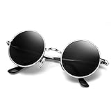 AJUSTE CÓMODO: las bisagras de resorte de metal reforzado ofrecen un brazo ajustable para adaptarse a diferentes tamaños de cabeza y forma de la cara. Las gafas de sol pueden mantenerse seguras durante las actividades al aire libre.