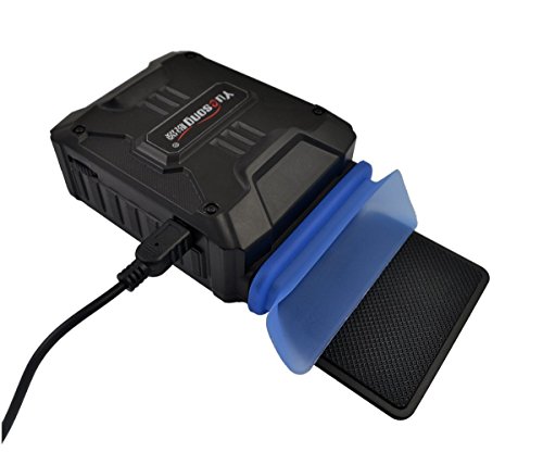 Itian Laptop Kühler, Laptop und Notebook Cooling Pad Luftabsaugung Laptop Kühler mit Vakuumgebläse — USB Powered, Windsteuerung, Leiser Betrieb, Ultra-Portable Heizkörper, CPU-Kühler, Lüfter-Kühlkörper für Notebook (Schwarz) - 5