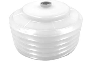 LAIWEI Akcesoria do otwornic, osłona pyłu, do otworów do instalacji lamp do zabudowy, nadaje się do wszystkich otwornic do średnicy cięcia 155 mm