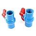 Produktbild Wenhu Innendurchmesser 3/4"Buchse / 25mm Buchse Kugelhahn Gerade Trog PVC Rohrventil Gartenbewässerung Armaturen Aquarium Rohr Schalter,3l4InchFeValve