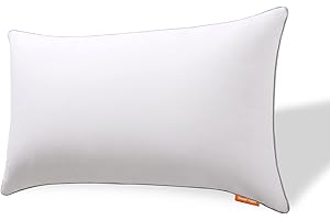 Sweetnight - Cuscino 48 x 74 cm, in Tessuto 100% Cotone Federa in Microfibra, Anti Russamento, Lavabile Morbidi Cuscino, Traspirante Hotel Qualità Cuscino