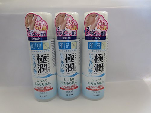 Rohto Hadalabo Gokujyun Lotion(5.7fl/170ml) 3bottle