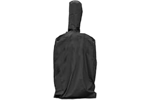 WEISI Cubierta para Horno Leña, Funda Barbacoa Exterior Impermeable, Funda Protectora para Jardín Y Exterior, Chimenea Barbacoa Horno Jardin Accesorios, Tela Oxford 210T Alta Resistencia