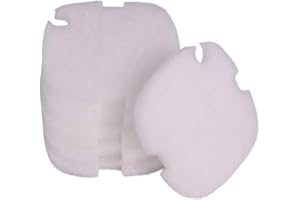 INGVIEE 6 Unidades Compatible Almohadillas Filtrantes para Tetratec Tetra EX400 EX500 EX600 EX700 EX800 EX1000 FF