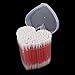 sourcingmap® Plastic Rod Makeup Tools Disposable Dual Head Cotton Swab 500 PCS