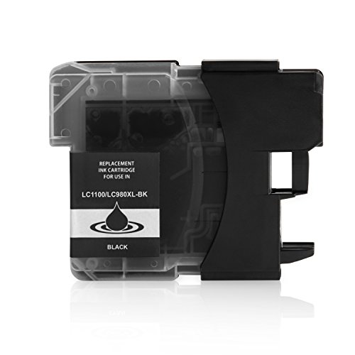 30 Tintenpatronen LC1100 mit Chip und Füllstand für Brother MFC-5890CN 490CW 5490CN 5895CN 6490 6690 6890 790 795 990 CW DCP-185 383 385 387 395 575 CW – Schwarz je 25ml, Farben je 15ml - 2