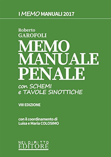 Meno manuale penale. Con schemi e tavole sinottiche. Con Contenuto digitale per download e accesso on line Meno manuale penale. Con schemi e tavole sinottiche. Con Contenuto digitale per download e accesso on line