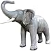 Produktbild Jet Creations AL--les 119in.L x 84in.H Lifelike Aufblasbare Elephant mit negativen Ionen