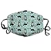 Produktbild Border Collie Coffee Printer Scale Cute Border Collie Anti-dust Cotton Mouth Face Masks Reusable for Outdoor Half Face Masks