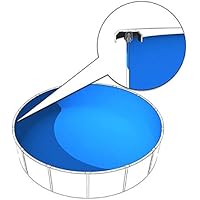 Poolfolie rund 3,60x0,92 m Stärke: 0,4mm Poolfolie 360x90 cm