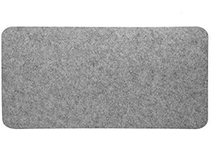 Podkładki pod mysz Mavis Laven, filcowa podkładka pod mysz na stół, podkładka na laptopa na biurko, podkładka pod mysz do gier Antystatyczne podkładki pod komputer PC (szare)