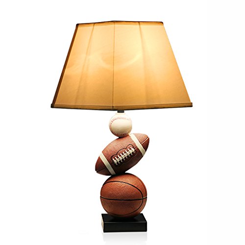 Preisvergleich Produktbild Tischlampe Kinderzimmer Lampe Basketball Schlafzimmer Nachttischlampe Studie Lampe