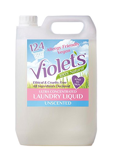 Violet's Natural Laundry Liquid Un-Scented 5 litre
