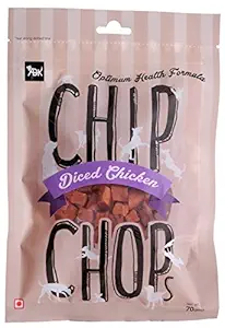 Chip Chops Diced Chicken and Chip Chops Roast Duck Slice Dog Treat Combo Pack