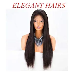 Elegant Hairs Womens Brown Full Head Wig, 26-inches