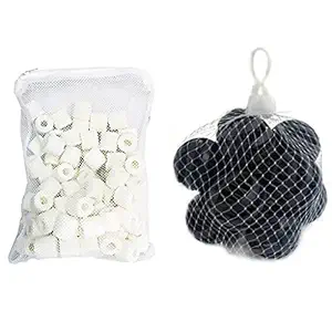 Petzlifeworld Aquarium Cermic Ring 500G and 20 Bio Balls Filter Media Combo