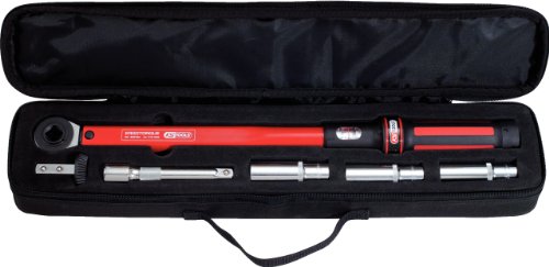 KS Tools Drehmomentschlüssel 1/2 Zoll Ergobasic,20-200 Nm Satz, 6-teilig, 516.1905