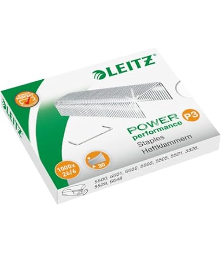 Produktbild von Rexel No.5000 Klammern Für Stella 30 – 5.000 Heftklammern, Optima-Qualität