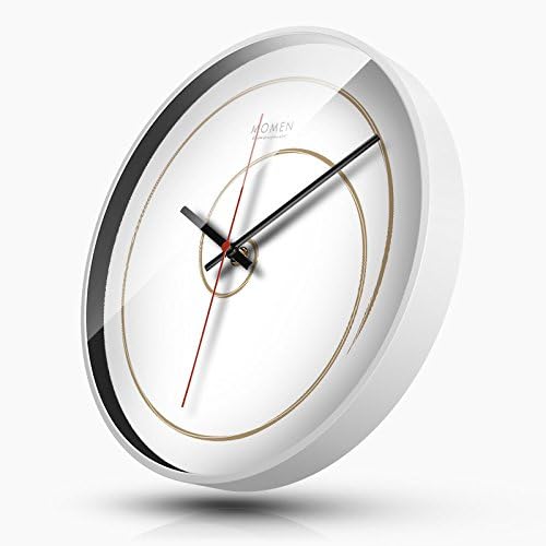 Breguht The Living Room Wall Clock Clock Clock Watch Creative Personality Mute Quartz Clock Multidimensional Space Minkowski Space Black Box,14 Inches (35Cm),The Fibonacci Spiral White Boxmodern Decoration, Classic, Durable, Retro, Simple And Simple Home Fashion Quality Assurance