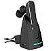 Produktbild Acxeon Bluetooth Headset, Wireless Bluetooth 4.1 HD Voice Multi-Point-Technologie Stereo Bluetooth Headset / Bluetooth Eardbuds / Bluetooth Kopfhörer mit Auto Dock Lade (Schwarz)