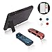 Produktbild Schutzhülle für Nintend Switch + Displayschutzfolie, Dockable Slim Hard Schutzhülle für Switch + Silikonkappe für Joy-Con + 1 PC gehärtetes Glas Displayschutzfolie (klar)
