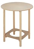 Mesa Camilla de madera Gazte Pino 60x75cm