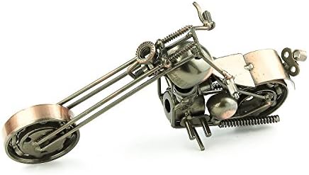 rougekaviar – Copper Size XL Retro Motorcycle Assembly Metal Figurine Decorative 002cu